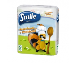 Кухненски ролки Smile, бели, 2 бр./опак.